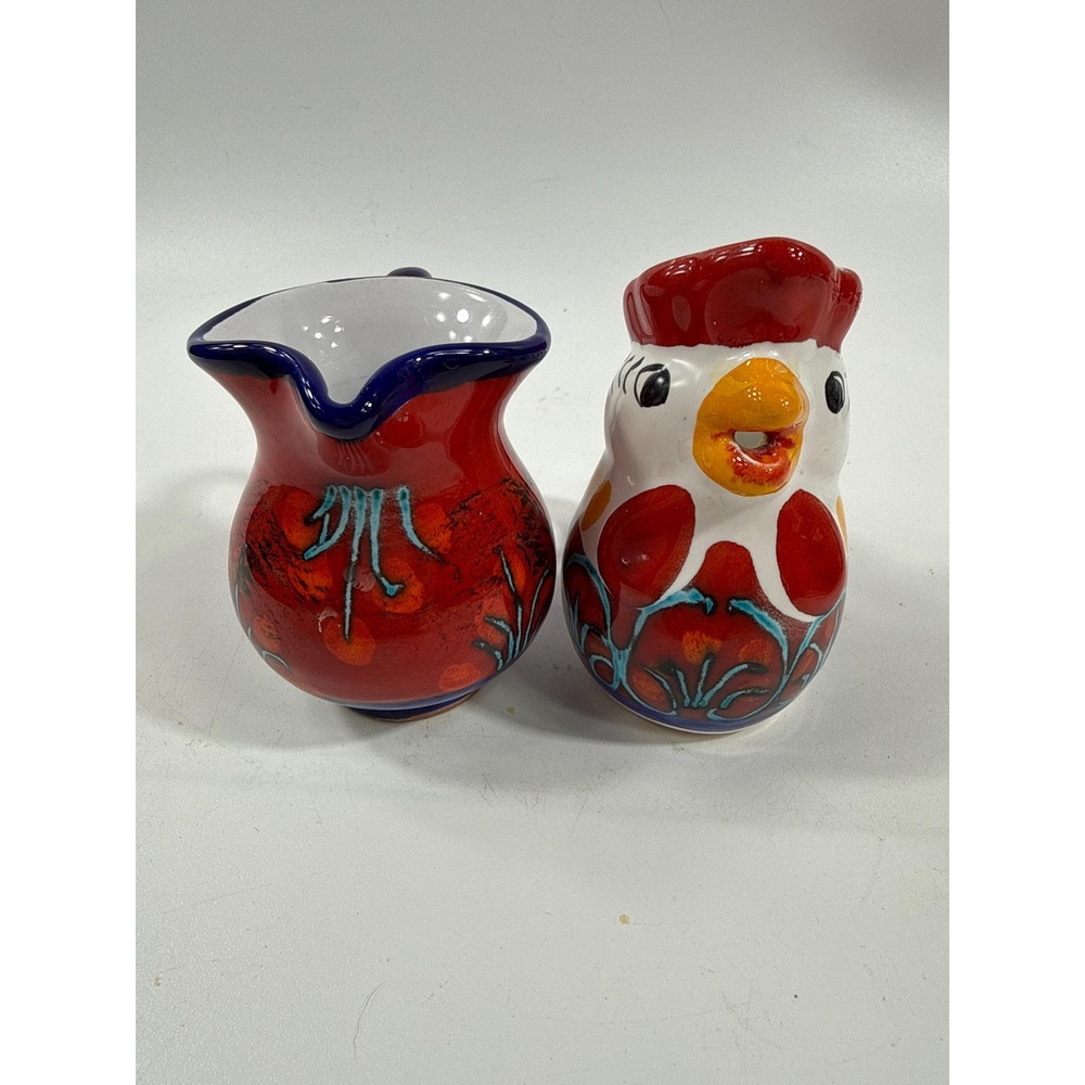 Mini hand painted pitchers/creamers made in Italy